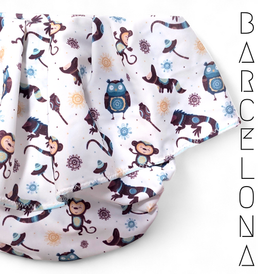 BARCELONA - Popófodros Egyméretes csónakos mosható pelenka