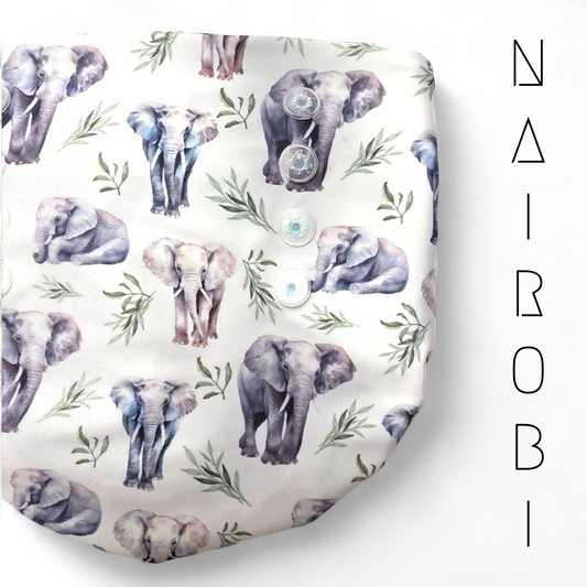 NAIROBI - Egyméretes csónakos mosható pelenka